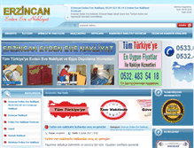 Tablet Screenshot of erzincanevdenevenakliyatci.com